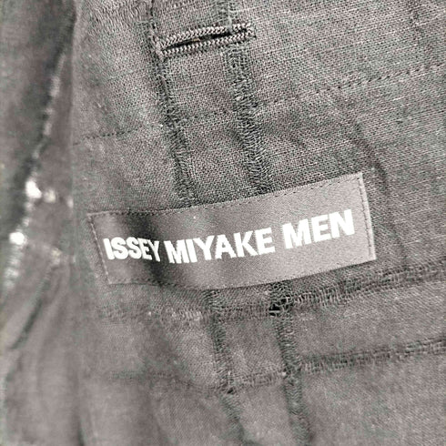 イッセイミヤケメン ISSEY MIYAKE MEN 20SS リネン混 チェック折柄テーラードジャケット メンズ JPN:1