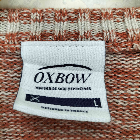 OXBOW クロスガゼットニット メンズ JPN:L