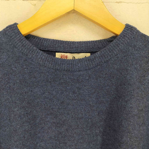 プリングルオブスコットランド Pringle of Scotland ロゴ刺繍クルーネックニット メンズ