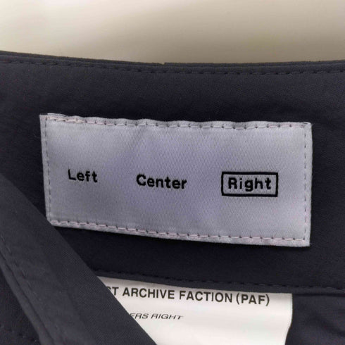 ポストアーカイブファクション POST ARCHIVE FACTION 6.0 TROUSERS RIGHT メンズ JPN:S