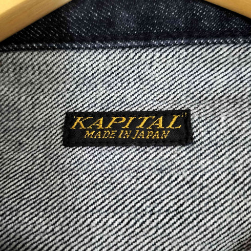 キャピタル KAPITAL 14oz 1ST JKT (黒糸ver.) デニムジャケット メンズ JPN:2