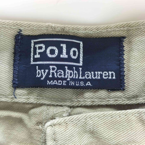 ポロバイラルフローレン Polo by RALPH LAUREN USA製 2タックワイドチノ メンズ W32