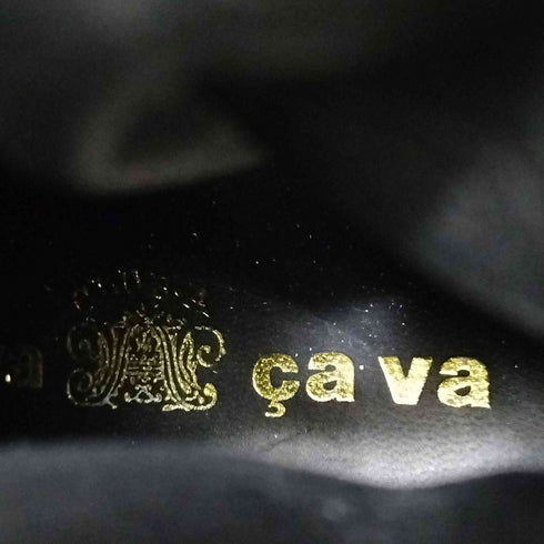 サヴァサヴァ cava cava ボリューム ショートブーツ レザー レディース JPN:24