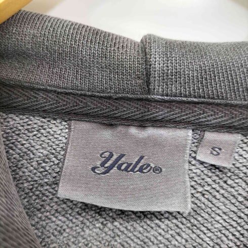 ヤーレ YALE SMALL ARCH LOGO HOODIE ZIP UP PG CHARCOAL レディース JPN:S
