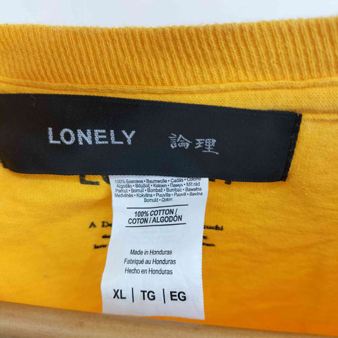ロンリー LONELY 論理 プリントデザイン L/S Tシャツ 車 メンズ JPN:XL