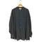 グラフペーパー Graphpaper Viscose Wool Viyella Oversized Band Collar Shirts メンズ 2