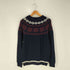 トゥモローランドトリコ TOMORROWLAND tricot 総柄 モヘア混 ウール クルーネックニット メンズ JPN:L