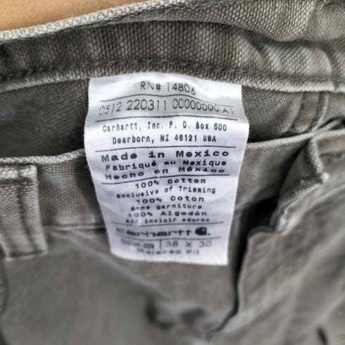 カーハート Carhartt Relaxed Fit ダックパンツ メンズ 38X30