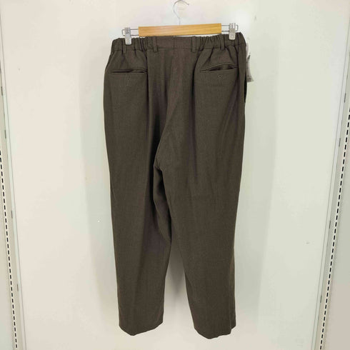 Enya Mantanani イタリア製 ZIGNON ウールカシミヤ タックワイドスラックス メンズ US42 30inch