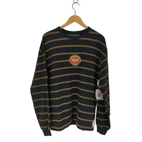 ハフ HUF ESPECIAL STRIPE LS CREW メンズ JPN:M