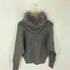 UNIK. ジップアップ ファーニットパーカー レディース ONE SIZE