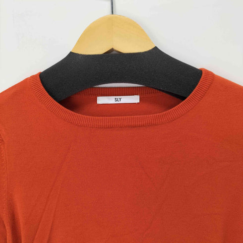 スライ SLY 20SS SLY HG FIT LONG OP ニットロングワンピース レディース JPN:1