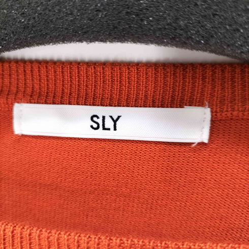スライ SLY 20SS SLY HG FIT LONG OP ニットロングワンピース レディース JPN:1