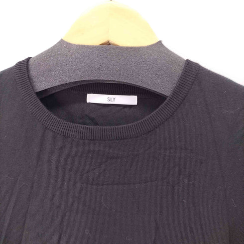 スライ SLY 20SS SLY HG FIT LONG OP ニットロングワンピース レディース JPN:1