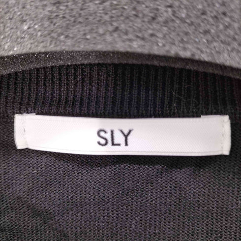 スライ SLY 20SS SLY HG FIT LONG OP ニットロングワンピース レディース JPN:1