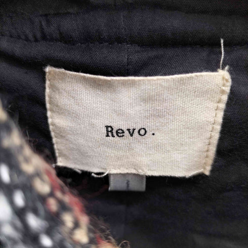レボ Revo. チェックウールダッフルコート メンズ JPN:1