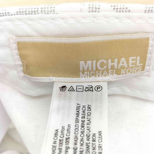 マイケルマイケルコース Michael Michael Kors ロゴ モノグラムキャップ レディース