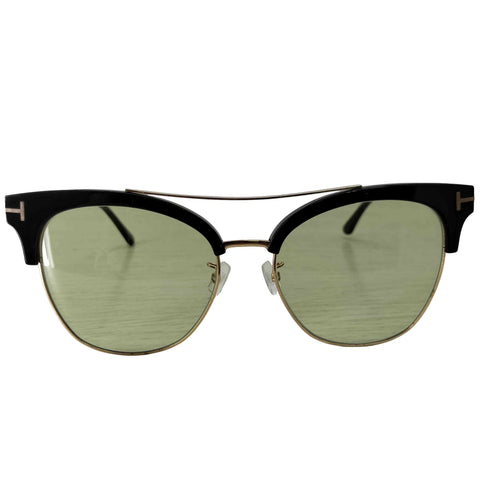 トムフォード TOM FORD Silver Mirror Cat Eye Sunglasses グラデーションレンズ ウェリントンサングラス メンズ 56□17 145