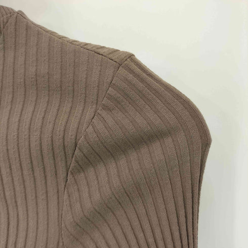 ザラ ZARA ジッパーリブワンピース レディース import:S