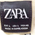 ザラ ZARA Ripped denim overshirt ダメージ加工デニムシャツ メンズ JPN:L