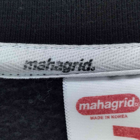 マハグリッド mahagrid クルーネック プリントスウェット メンズ JPN:L