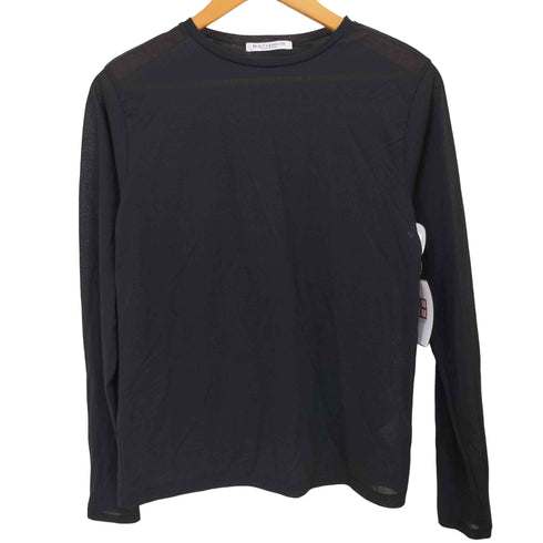 ビューティーアンドユースユナイテッドアローズ BEAUTY & YOUTH UNITED ARROWS コットンナイロン天竺 シアー クルーネック Tシャツ レディース