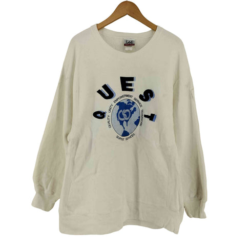 リー Lee USA製 CROSS GRAIN QUEST サイドパネル クルーネックスウェット メンズ import:XL