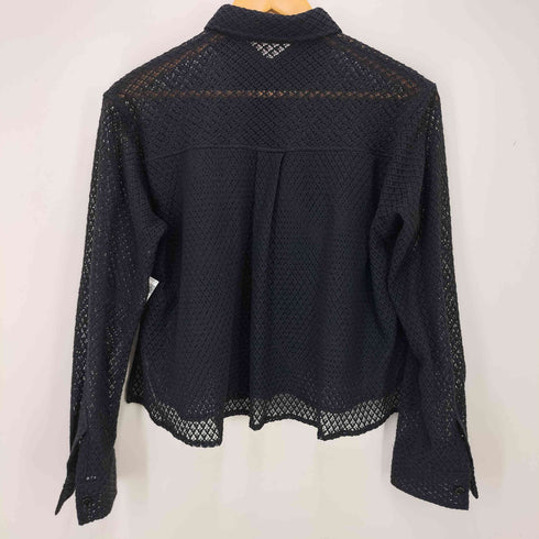 アストラット ASTRAET シアー L/S ニット ブラウス レディース