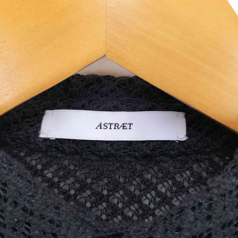 アストラット ASTRAET シアー L/S ニット ブラウス レディース