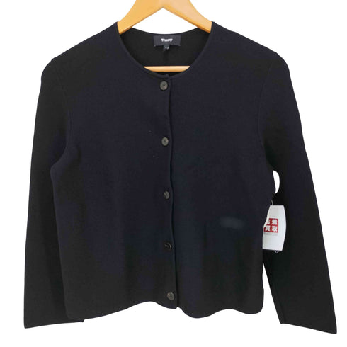セオリー theory 24SS Wooster Crepe Knit Button FRT Cardi COL.050 レディース import:S