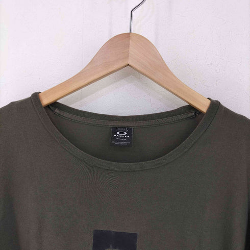 オークリー OAKLEY ロゴプリント L/S クルーネックTシャツ メンズ JPN:L