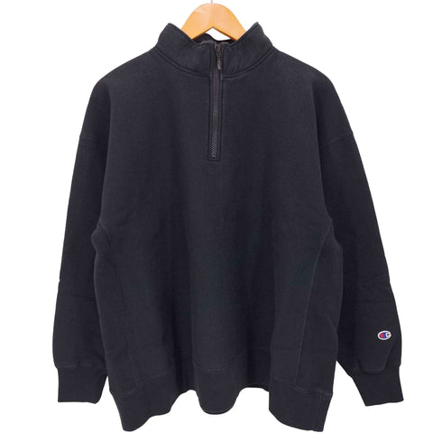 チャンピオン Champion REVERSE WEAVE 復刻 ハーフジップ スウェット メンズ import:M