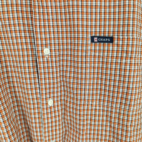 チャップス CHAPS EASY CARE BD L/S チェックシャツ メンズ import:XL