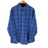 チャップス CHAPS EASY CARE TWILL ワンポイントロゴ刺繍 BD L/S チェックシャツ メンズ import:XL