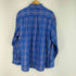 チャップス CHAPS EASY CARE TWILL ワンポイントロゴ刺繍 BD L/S チェックシャツ メンズ import:XL