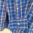 チャップス CHAPS EASY CARE TWILL ワンポイントロゴ刺繍 BD L/S チェックシャツ メンズ import:XL