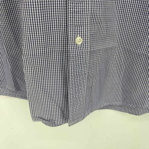 チャップス CHAPS STRETCH EASY CARE ワンポイントロゴ刺繍 BD L/S チェックシャツ メンズ import:XL