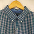 チャップス CHAPS EASY CARE SOIN FACIEL ワンポイントロゴ刺繍 BD L/S チェックシャツ メンズ import:XL
