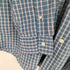 チャップス CHAPS EASY CARE SOIN FACIEL ワンポイントロゴ刺繍 BD L/S チェックシャツ メンズ import:XL