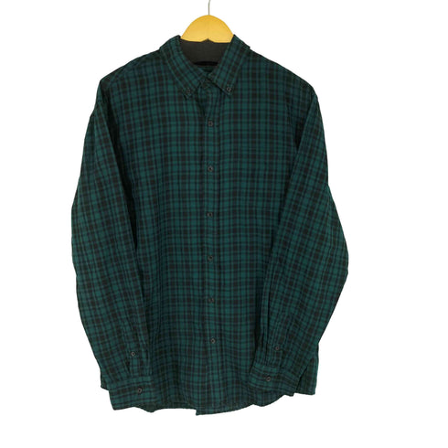 チャップス CHAPS EASY CARE TWILL BD L/S チェックシャツ メンズ import:XL