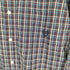 チャップス CHAPS EASY CARE SOIN FACIEL ワンポイントロゴ刺繍 BD L/S チェックシャツ メンズ import:XL