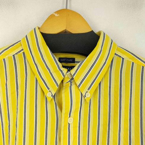 チャップス CHAPS EASY CARE BD L/S ストライプシャツ メンズ import:XL