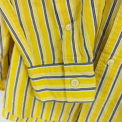 チャップス CHAPS EASY CARE BD L/S ストライプシャツ メンズ import:XL