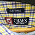 チャップス CHAPS EASY CARE ワンポイントロゴ刺繍 BD L/S チェックシャツ メンズ import:XL
