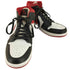 ジョーダンブランド JORDAN BRAND Air Jordan 1 Mid White/Gym Red Black メンズ JPN:27.5
