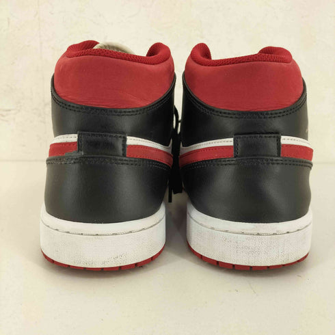 ジョーダンブランド JORDAN BRAND Air Jordan 1 Mid White/Gym Red Black メンズ JPN:27.5