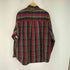 チャップス CHAPS ワンポイントロゴ刺繍 BD L/S チェックシャツ メンズ import:XL