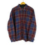 GUOZHITING 裏ボア L/S チェックシャツジャケット メンズ XXXL