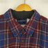 GUOZHITING 裏ボア L/S チェックシャツジャケット メンズ XXXL
