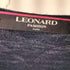 レオナール LEONARD シルク混 スパンコールカーディガン レディース LL